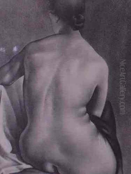 Seated Female Nude - view 1