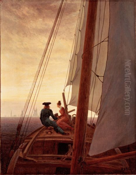 On the Sailing Boat c. 1819 - view 1