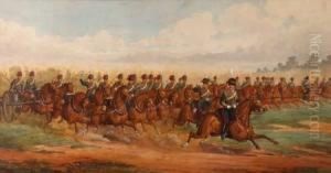 Royal Horseartillery On Manoeuvre