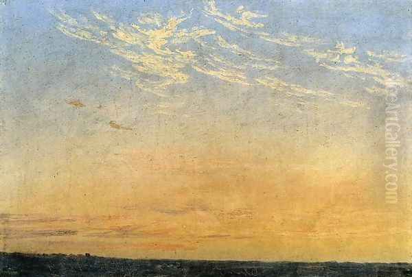 Evening c. 1824 - view 1