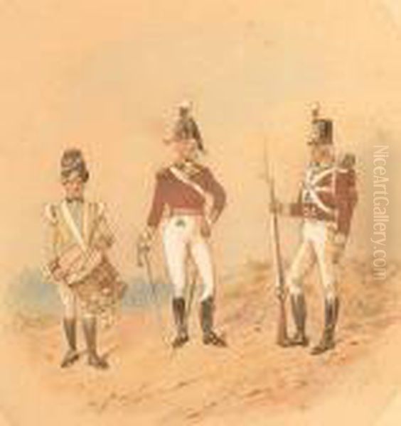 'the 57th (west Middlesex) Regiment Of Foot, 1804. - view 1