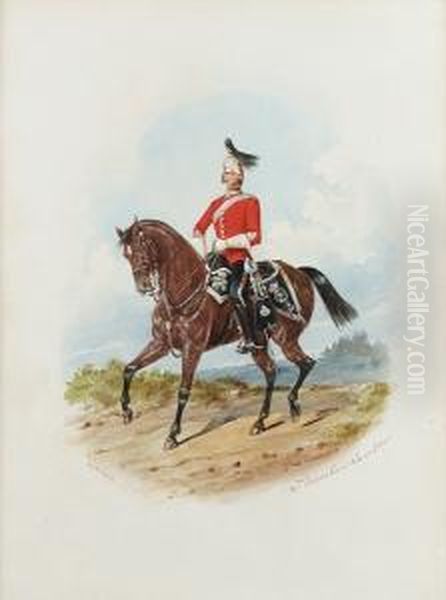 An Officer In The 2nd Dragoon Guards, 'the Queens Bays'. - view 1