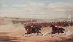 5th Princess Charlotte Of Wales's Dragoon Guards by Richard Simkin
