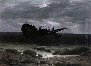 Wreck in the Moonlight c. 1835
