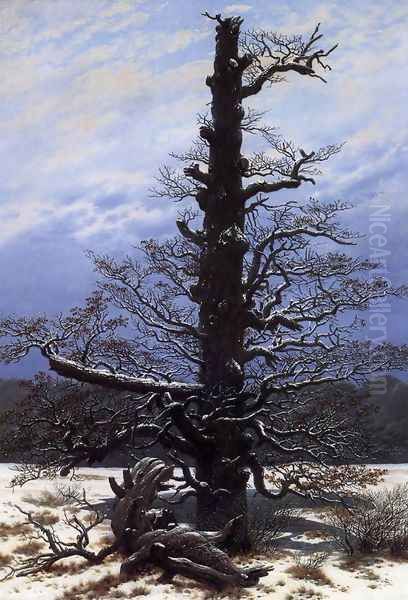 The Oaktree in the Snow 1829 - view 1