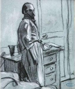 Homme Au Reveil by Gaston Simoes De Fonseca