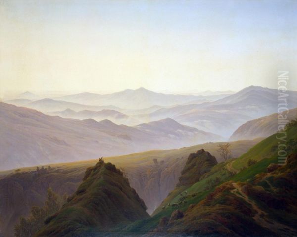Morning in the Mountains 1822-23 - view 1