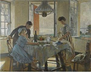 Le Petit Dejeuner by Lucien Simon