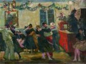 Le Bal Chez Bolzer by Lucien Simon