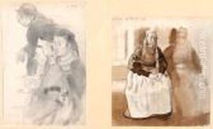 Croquis De Bretons