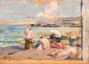 Les Baigneuses by Lucien Simon