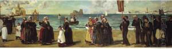 La Procession. - view 1