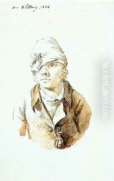 Self Portrait With Cap And Sighting Eye Shield 1802 - view 1