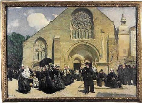 La
Sortie De La Messe - view 1