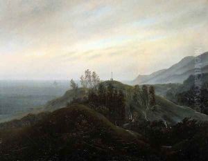 View of the Baltic 1820-25 by Caspar David Friedrich