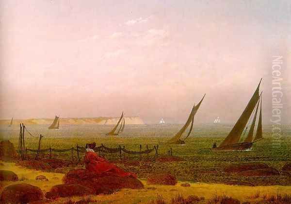 Woman on the Beach of Rugen 1818 - view 1