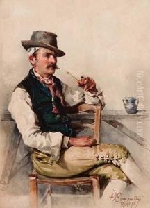 Contadino Seduto
