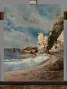 Ceste Da Pesca Sulla Spiaggia Ceste Da Pesca Sulla Spiaggia