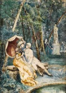 The Tryst by Ettore Simonetti