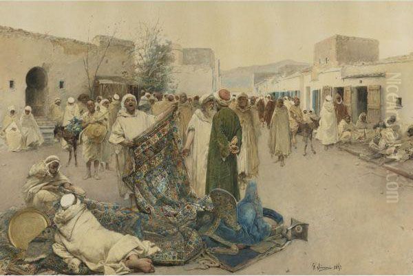 The Carpet Seller - view 1