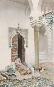 A Woman Of The Harem, Tlemcen, Algeria