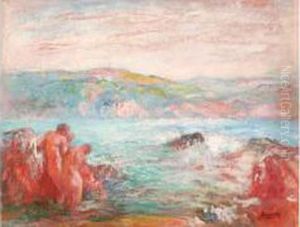 Les Baigneuses by Michel Simonidy