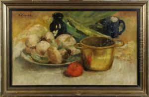 Nature Morte Aux Legumes by Victor Simonin