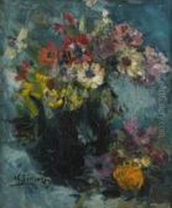 Composition Florale by Victor Simonin