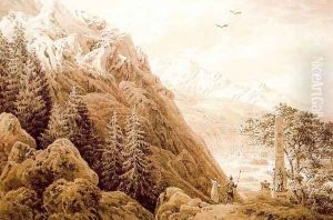 Autumn by Caspar David Friedrich