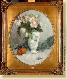 Nature Morte Aux Fleurs Et Aux Fruits by Victor Simonin