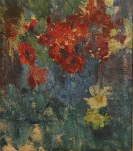Nature Morte Aux Anemones by Victor Simonin