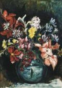 Flowers In A Chinese Vase