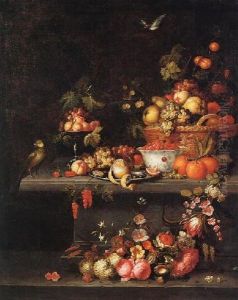 Basket Of Fruit by Pseudo Simons
