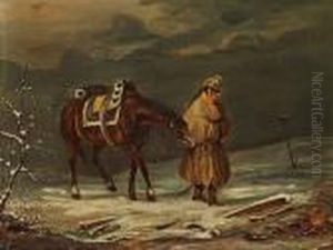 A Horseman In The Snow A Horseman In The Snow