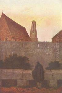 At the stadtmauer by Caspar David Friedrich