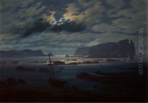 Northern Sea in the Moonlight