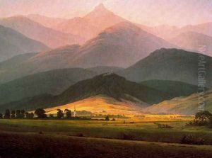 Landscape in the Riessengebirge