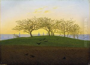 Hill and Ploughed Field near Dresden