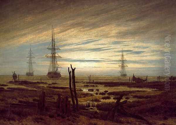 Ships at Anchar - view 1