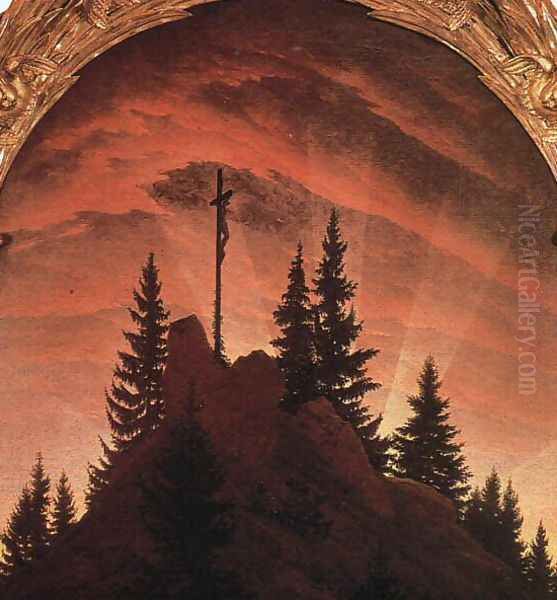 The Cross in the Mountains - view 1