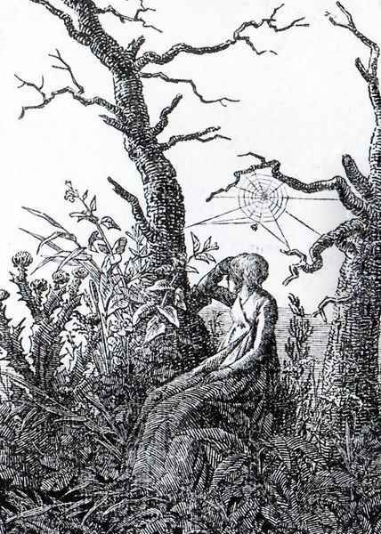 The Woman with the Cobweb - view 1