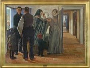 The Guests Arrives by Knud Sinding