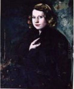 Portrait De Femme (1949) by Nicolas Sinezouboff