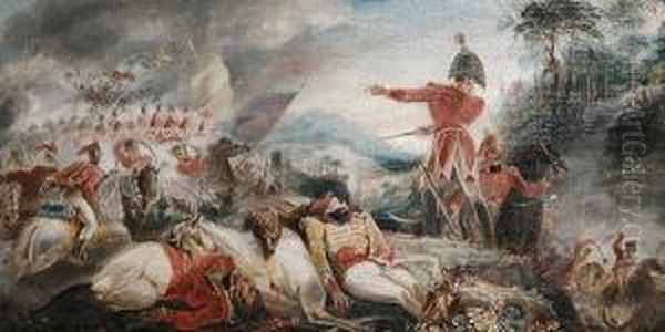 Peninsular War Battle Scene - view 1
