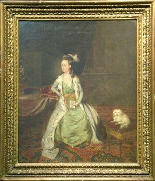 Lady And Dog - view 1