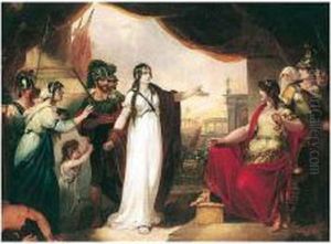 Volumnia And Virgilia Pleading Before Coriolanus