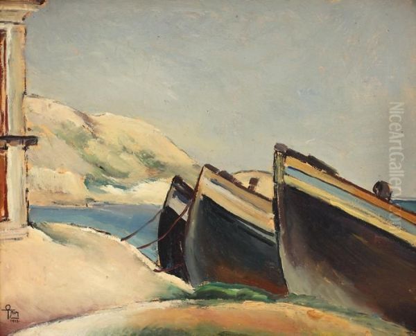 Boats At Balcik - view 1