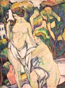 Femei La Scaldat by Ion Theodorescu Sion