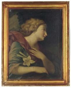 The Angel Of The Annunciation by Elisabetta Sirani