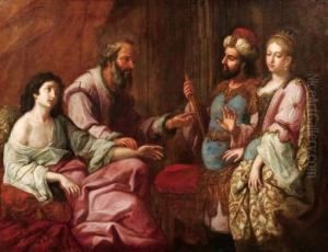 Saul Offre In Sposa La Figlia Mikal A David